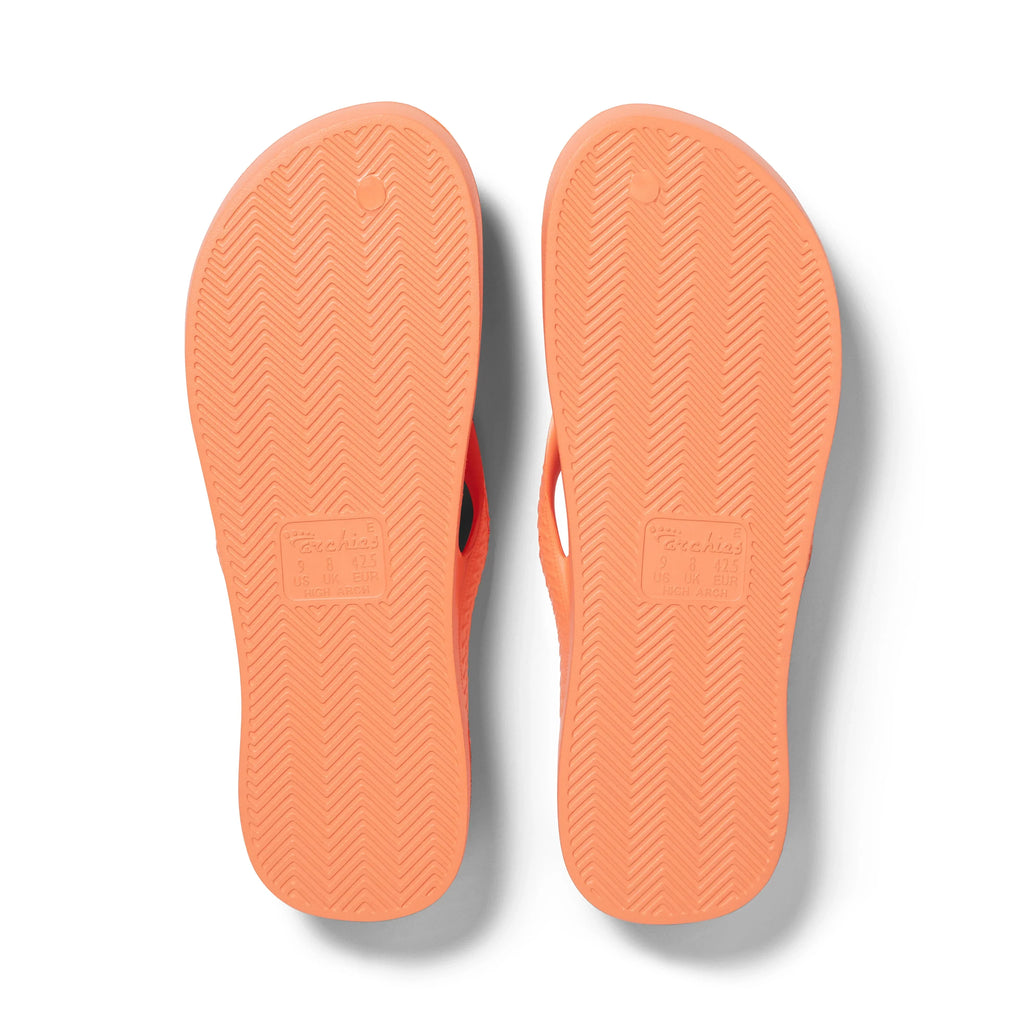 Peach Archies Arch Support Flip Flops angle 04