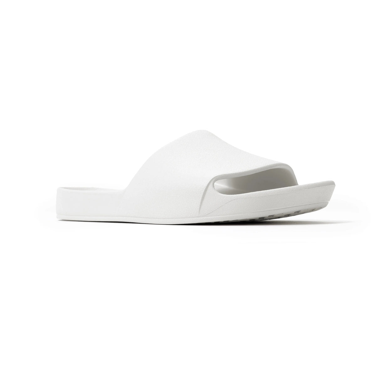 White Archies Arch support slides angle 06