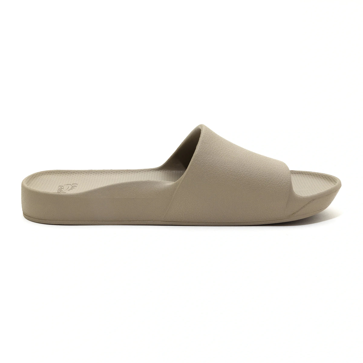 Taupe Archies Arch support slides angle 09